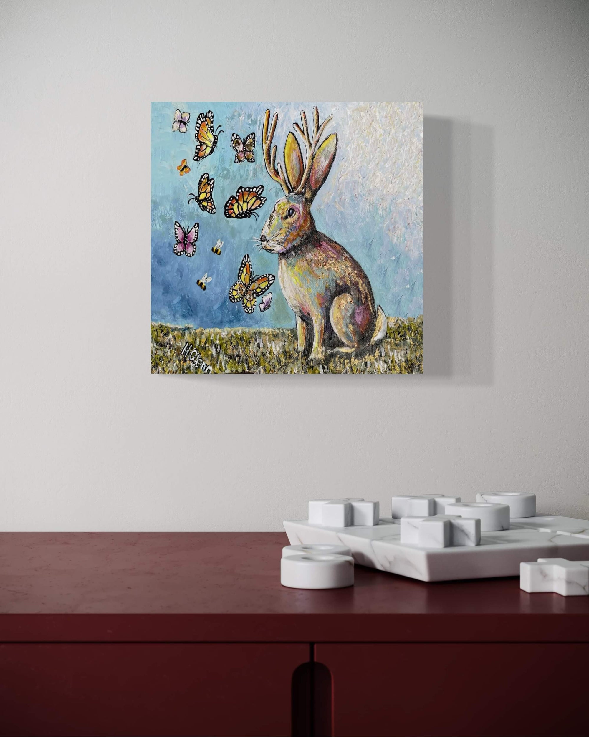 Jackalope 2 by Holly Glenn