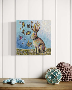 Jackalope 2 by Holly Glenn