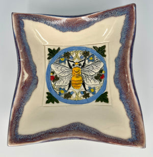 Ceramic Bee Bowl by Hooting Buddha