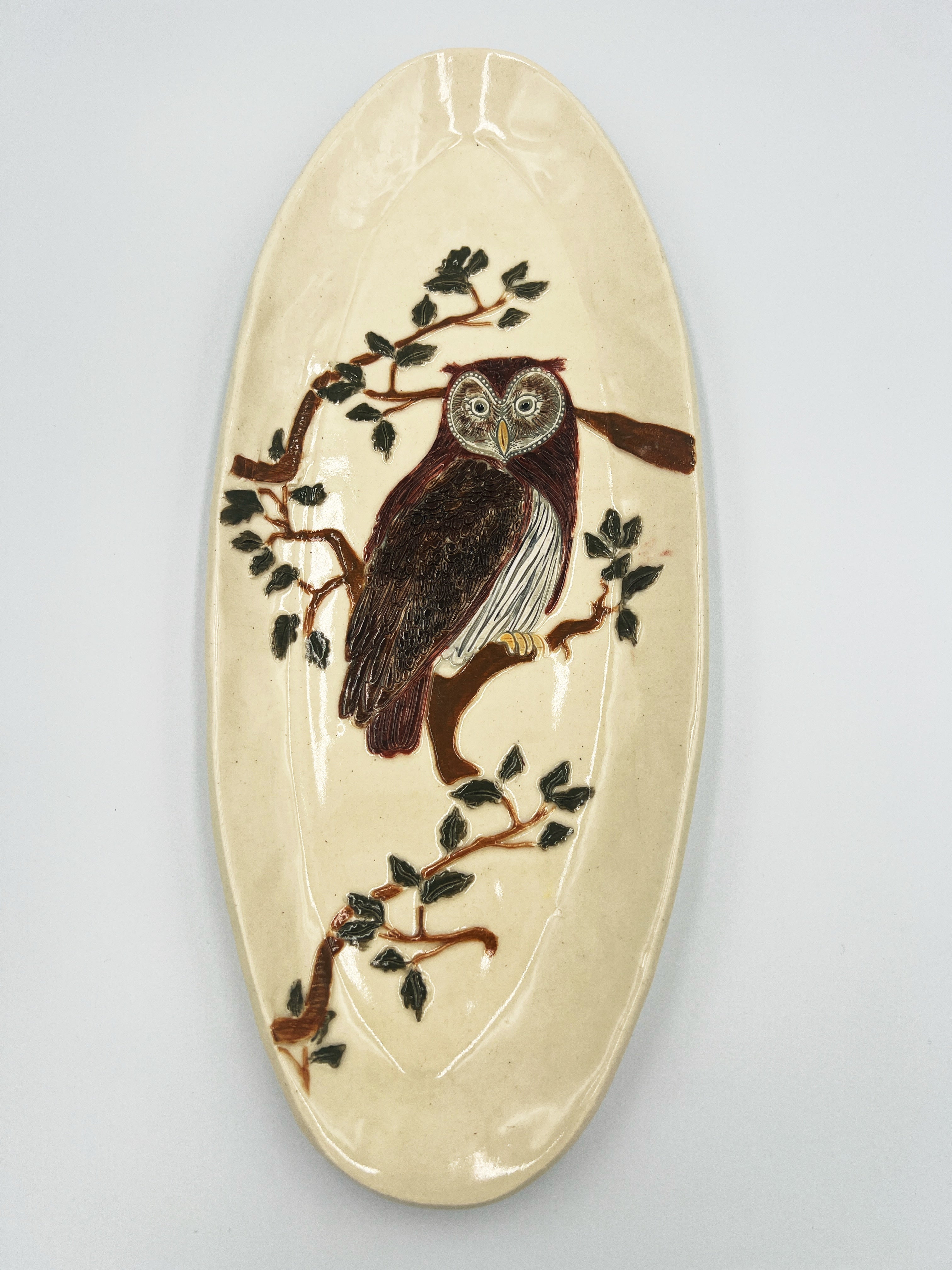 Owl Tray by Hooting Buddha