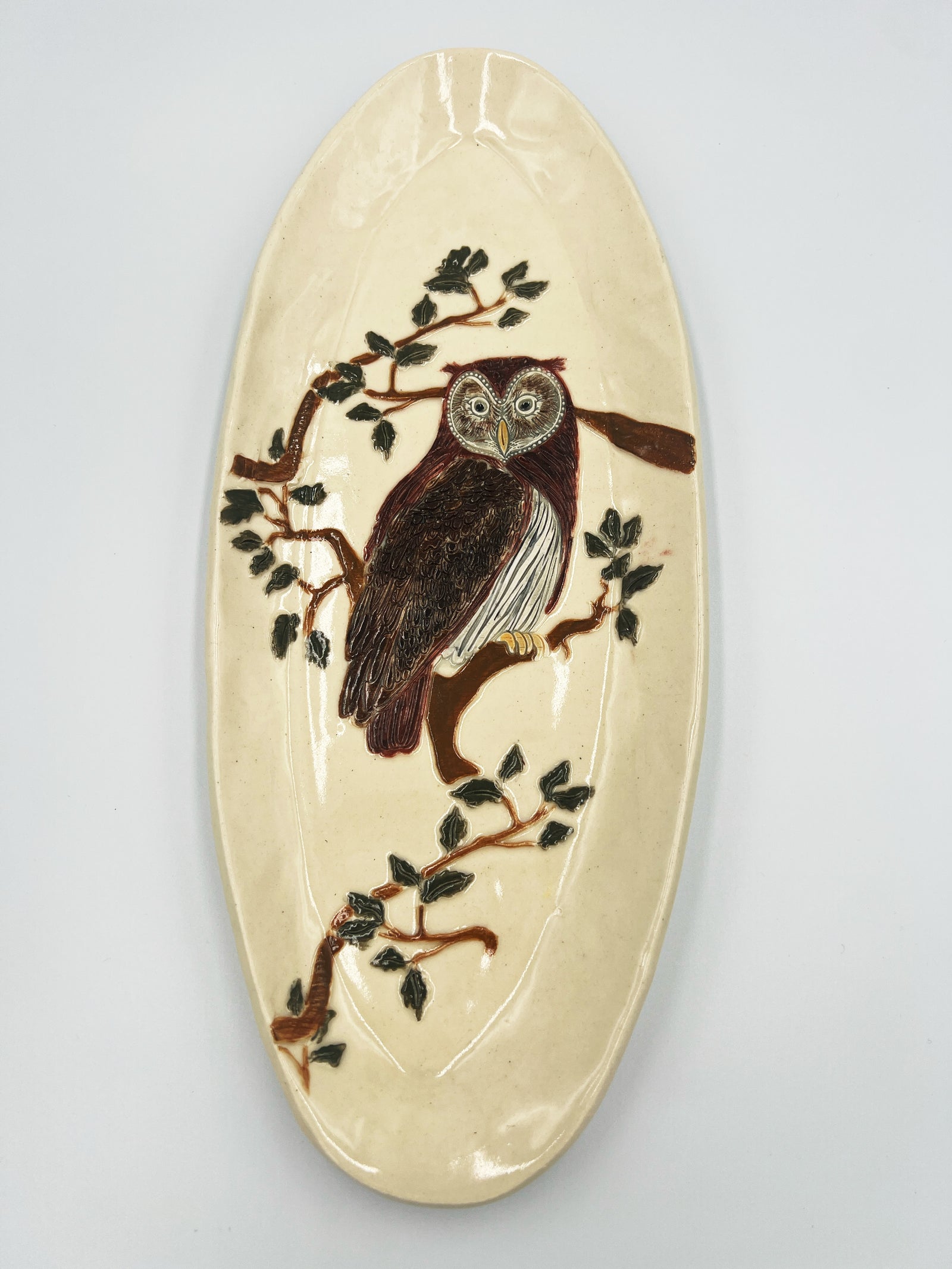 Owl Tray by Hooting Buddha