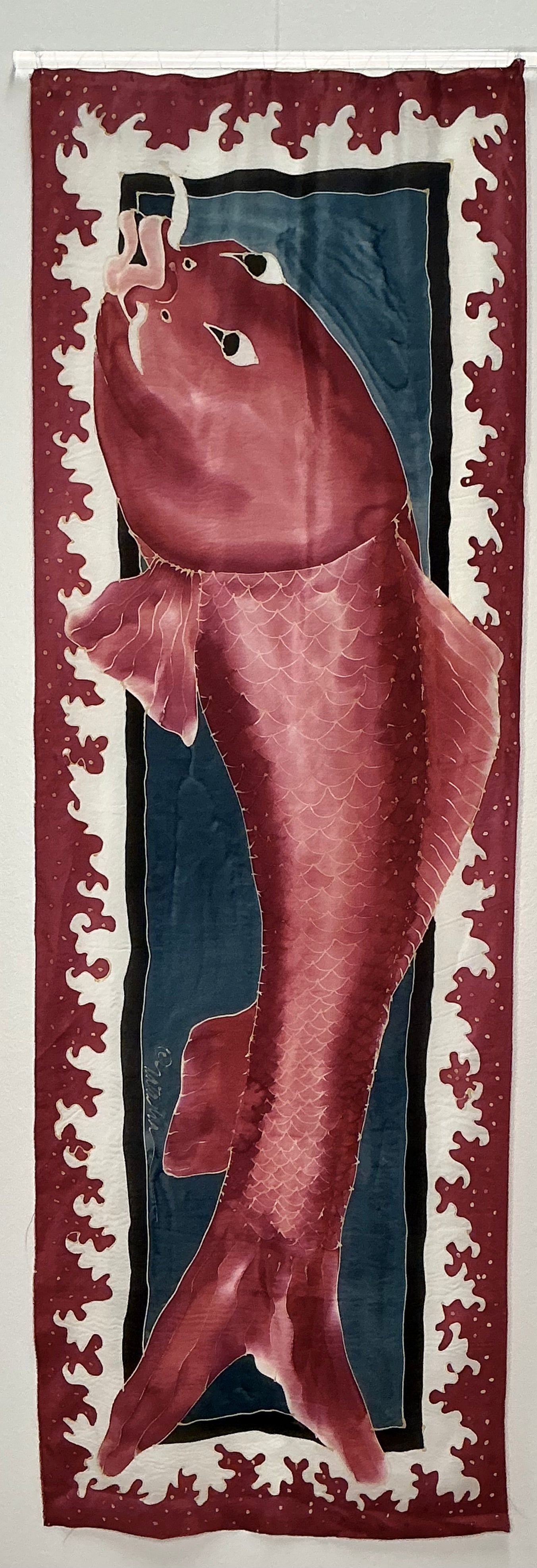 Maroon Catfish Banner by Natalie Wilson