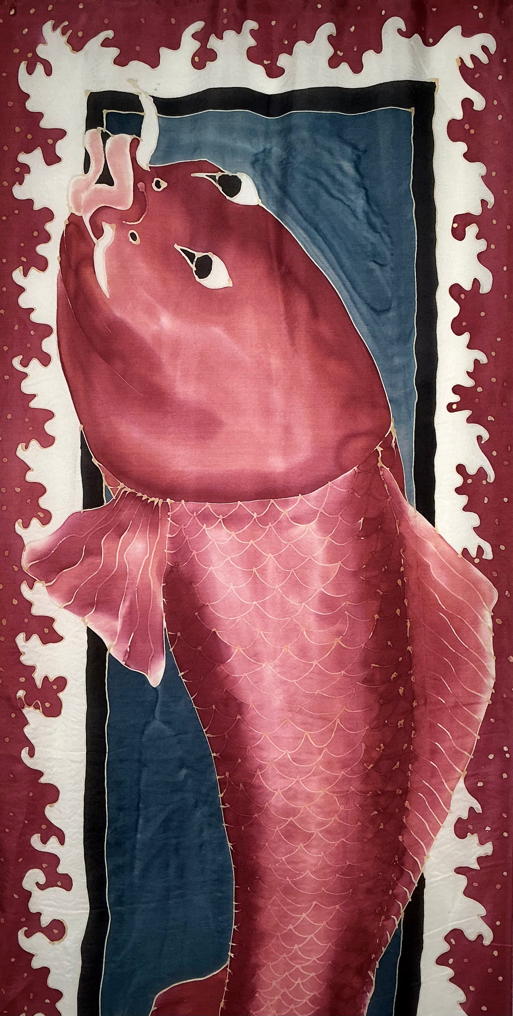 Maroon Catfish Banner by Natalie Wilson