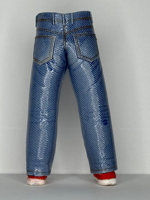 Walkabout Jeans with Red Converse by Pamela Gross - Abby