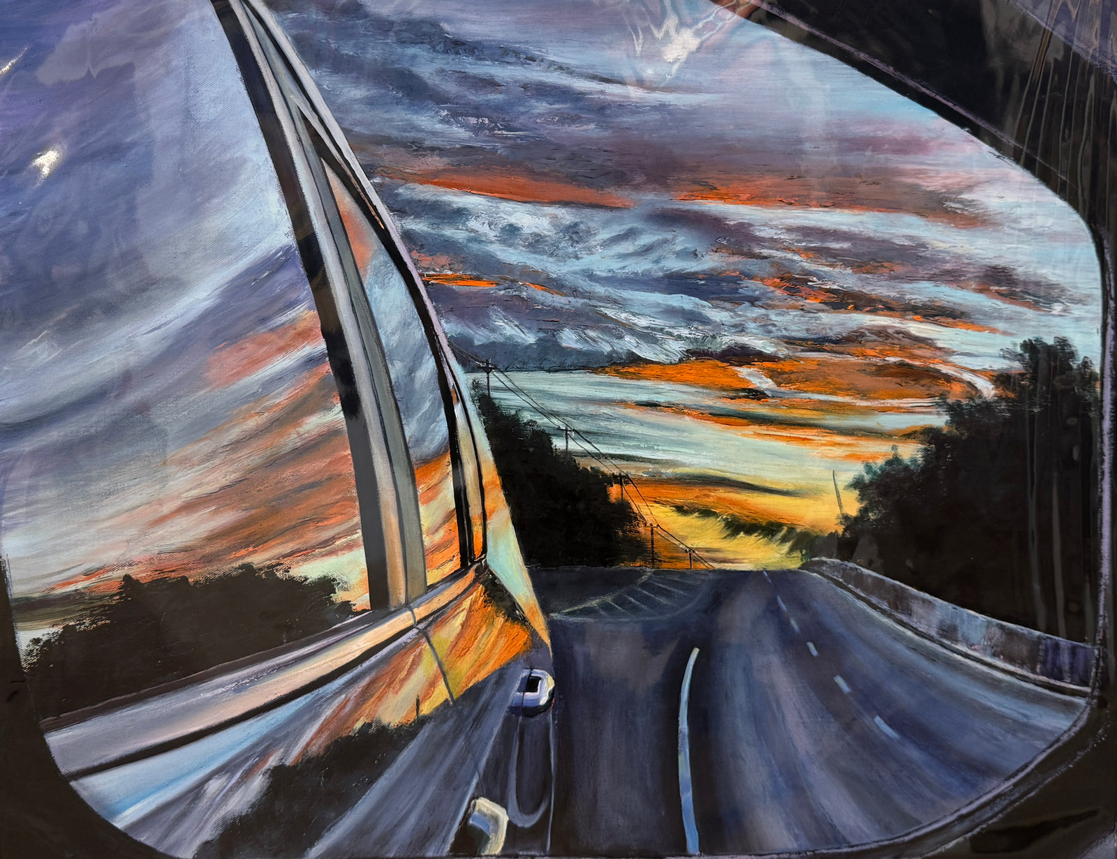 Blindspot Print by Bijal Ghelani