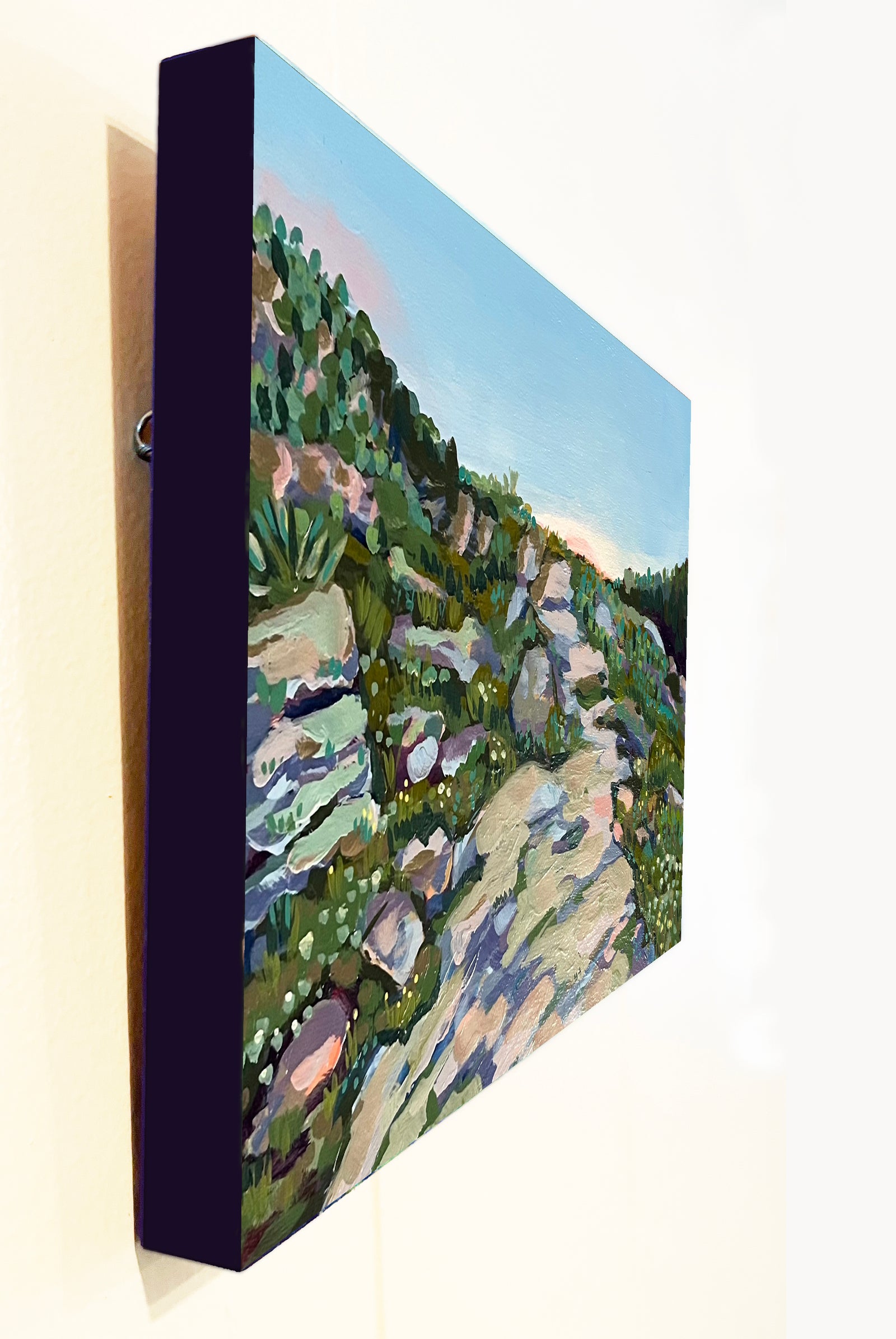 Inks Lake at Sunset by Debbie Shands Celusniak