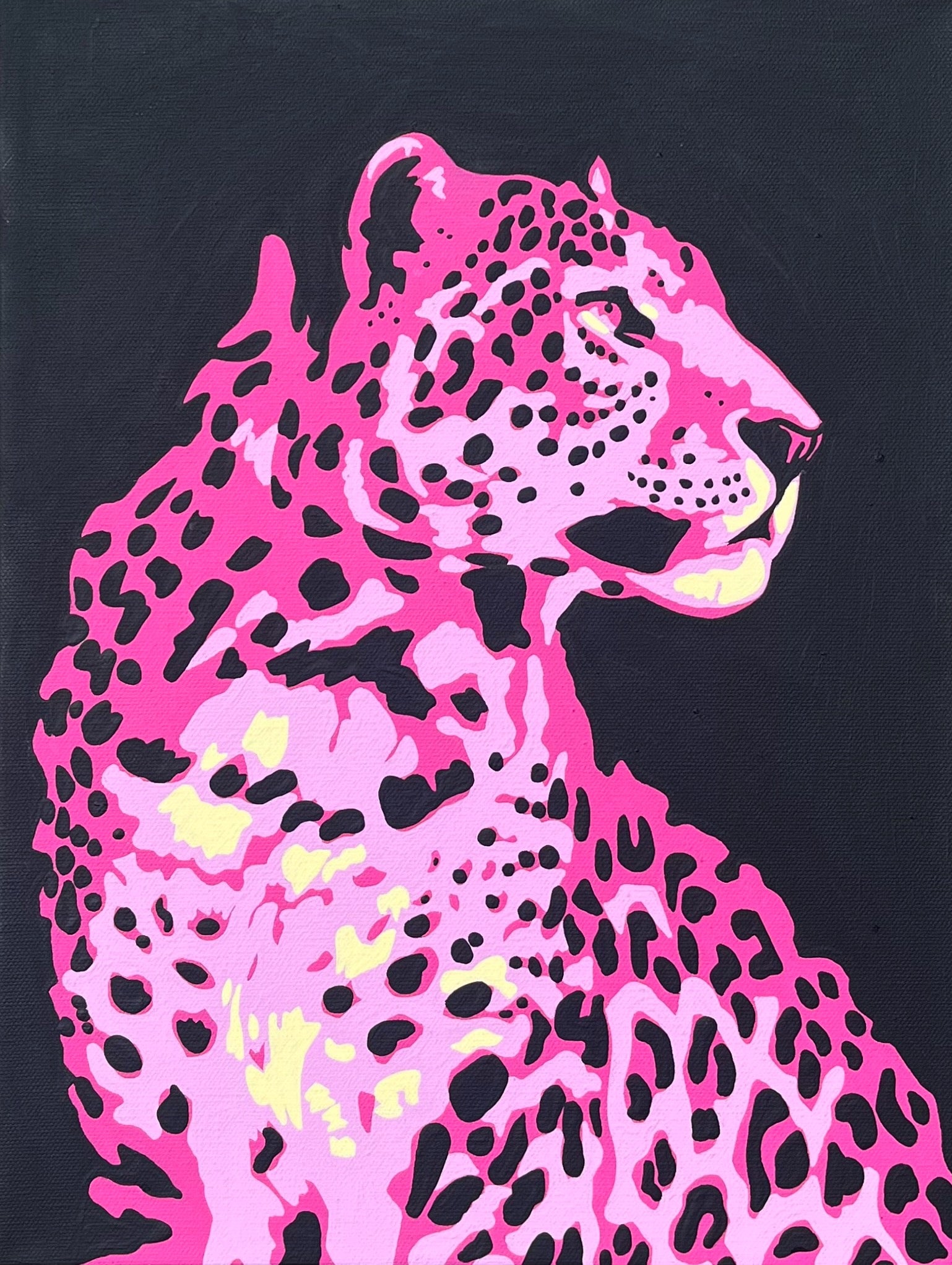 Jaguar Print by Laurel Chauvin