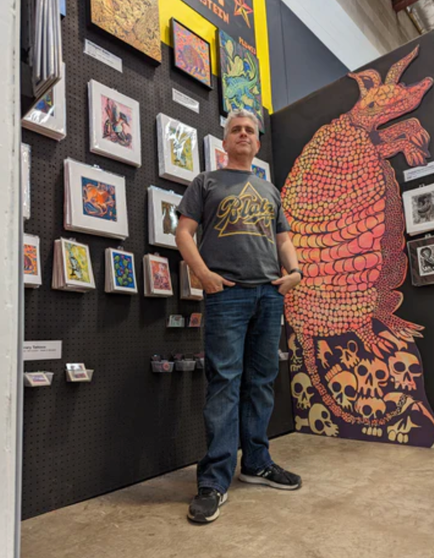 Texas Turkey Vulture Print by Brunky Art