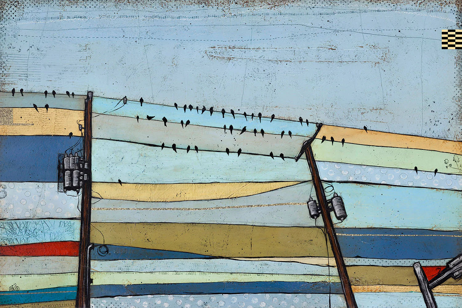 Driving Home Print by Joel Ganucheau + 11"x14" Paper