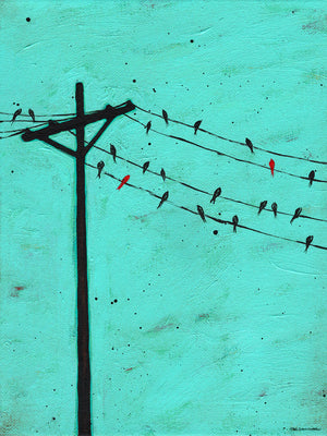 Gloomy Afternoon Print by Joel Ganucheau + Canvas