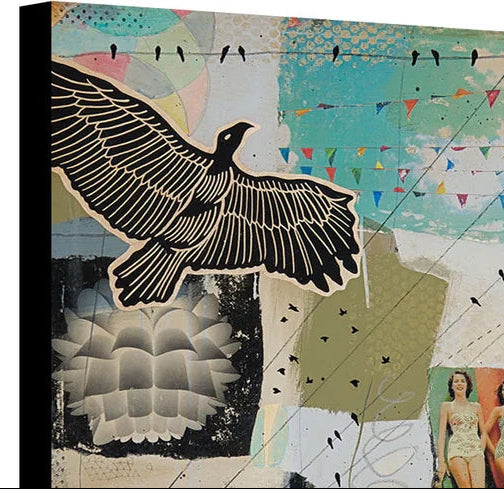 On the Brink Canvas Print by Joel Ganucheau