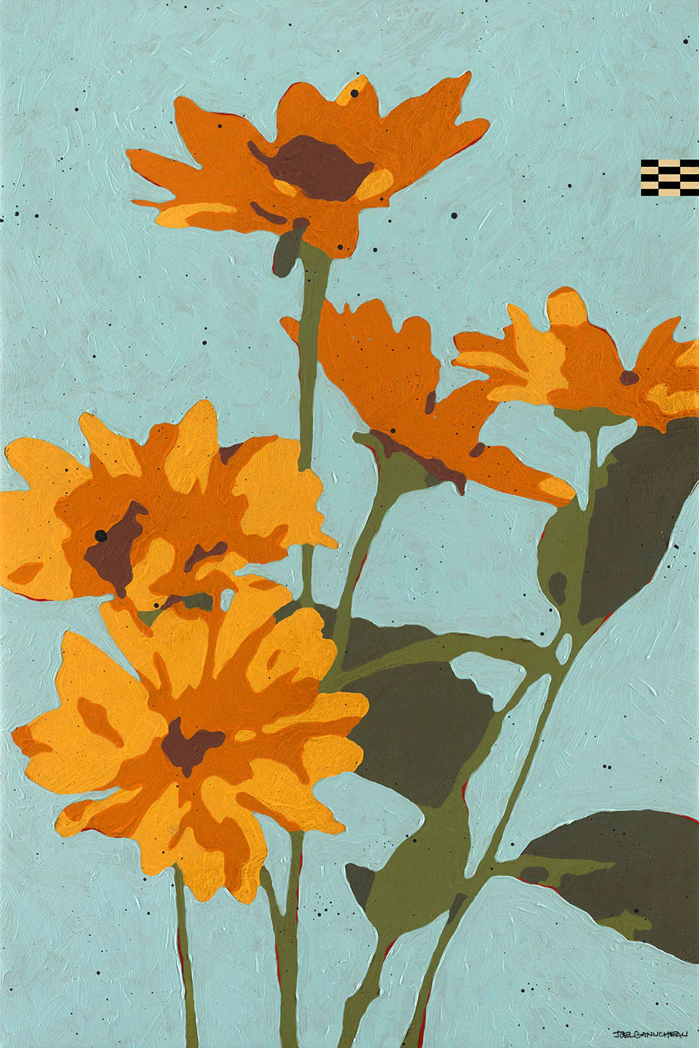 You're a Sunflower Print by Joel Ganucheau + Paper