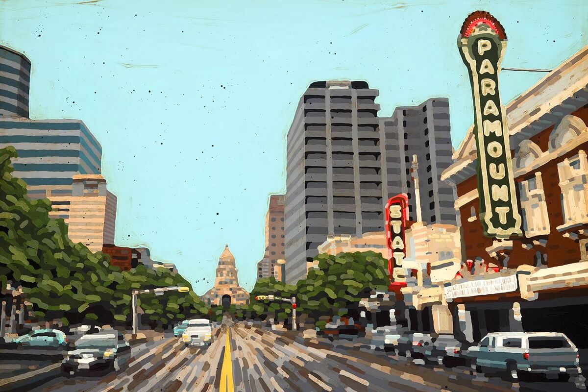 ATX Canvas Print by Joel Ganucheau