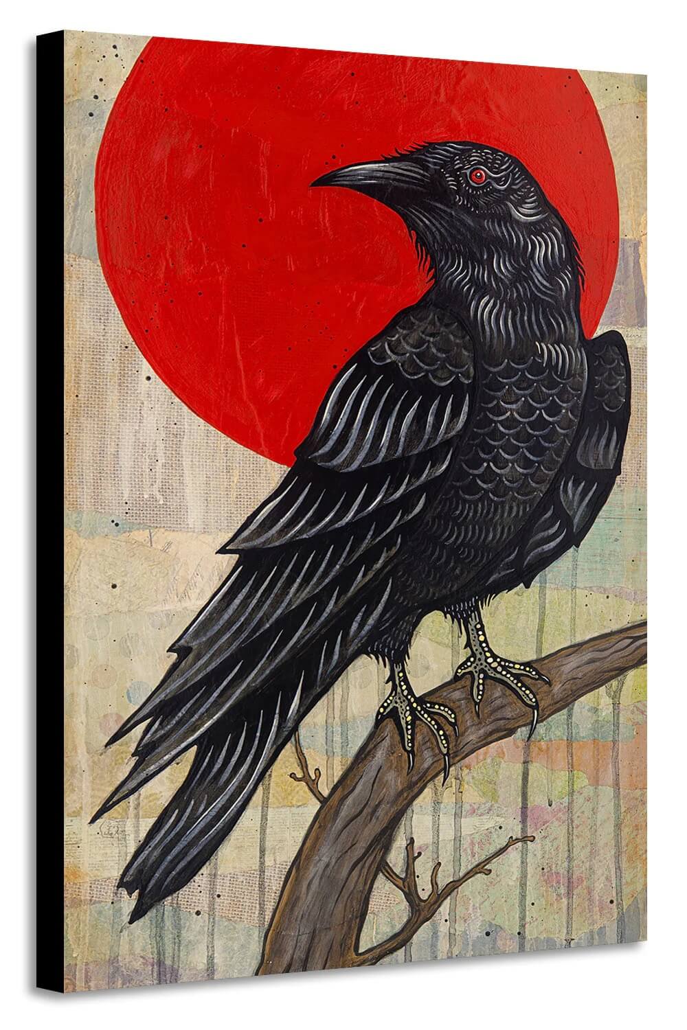 Nevermore Canvas Print by Joel Ganucheau + 12"x9"