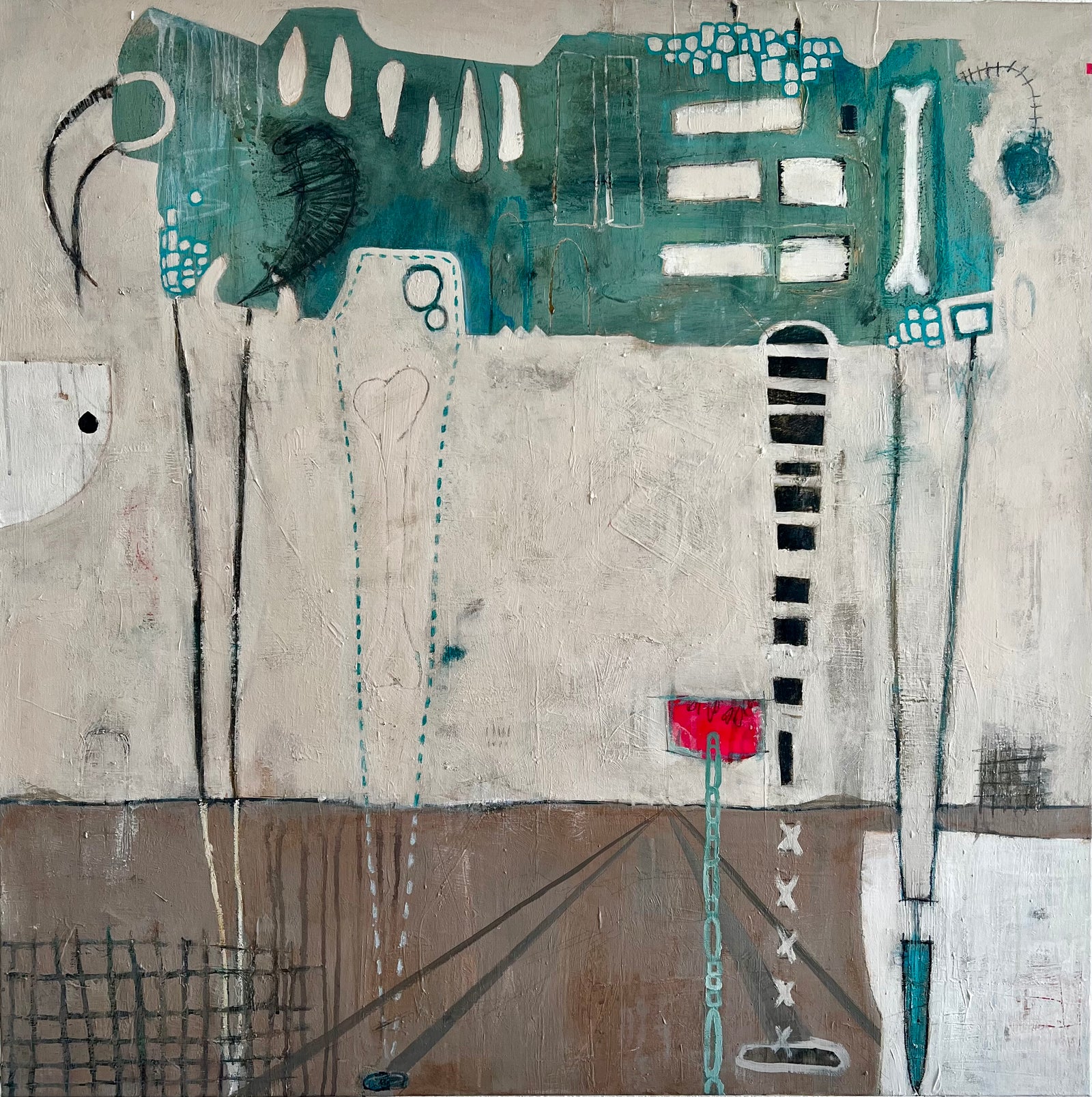 A Bull Walking the Desert by Josh Howatt