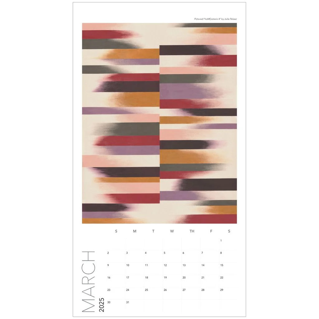 “hoMEostasis” Collection Calendar by Julie Pelaez