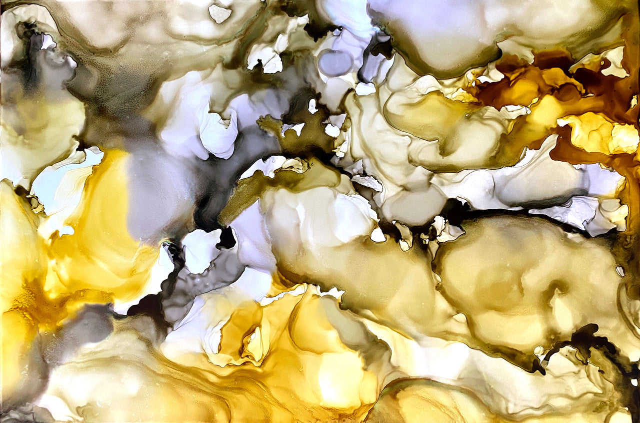 Here Comes The Sun - Original Art by Julie Pelaez