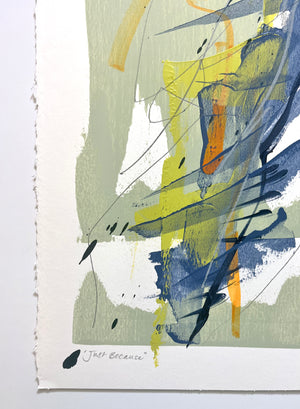 Just Because - Original Art by Julie Pelaez