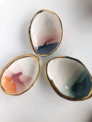 Ceramic Abalone Smudge Dish by Karacotta Ceramics