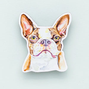 Boston Terrier Stickers by Kathyphantastic