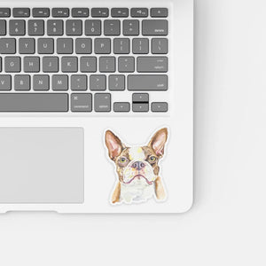 Boston Terrier Stickers by Kathyphantastic