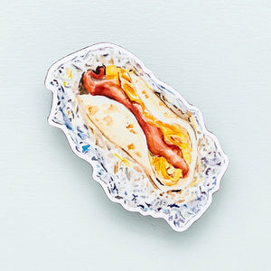 Breakfast Taco Stickers by Kathyphantastic