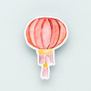 Chinese Lunar New Year Lantern Magnets by Kathyphantastic