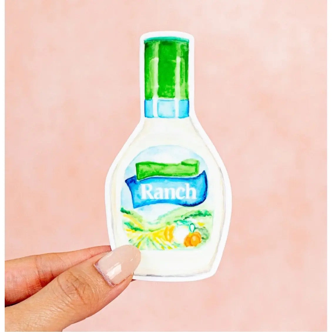 Ranch Dressing Sticker by Kathyphantastic