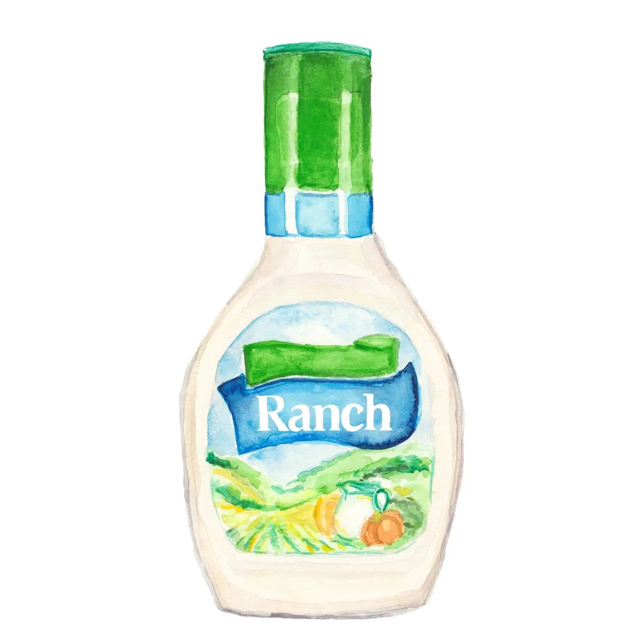 Ranch Dressing Sticker by Kathyphantastic