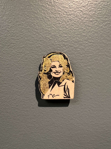 Dolly Parton Magnets by Katie Cowden