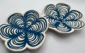 Flower Shaped Dish by Katy Bradshaw David