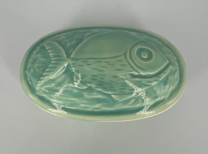 Lidded Fish Dish by Katy Bradshaw David