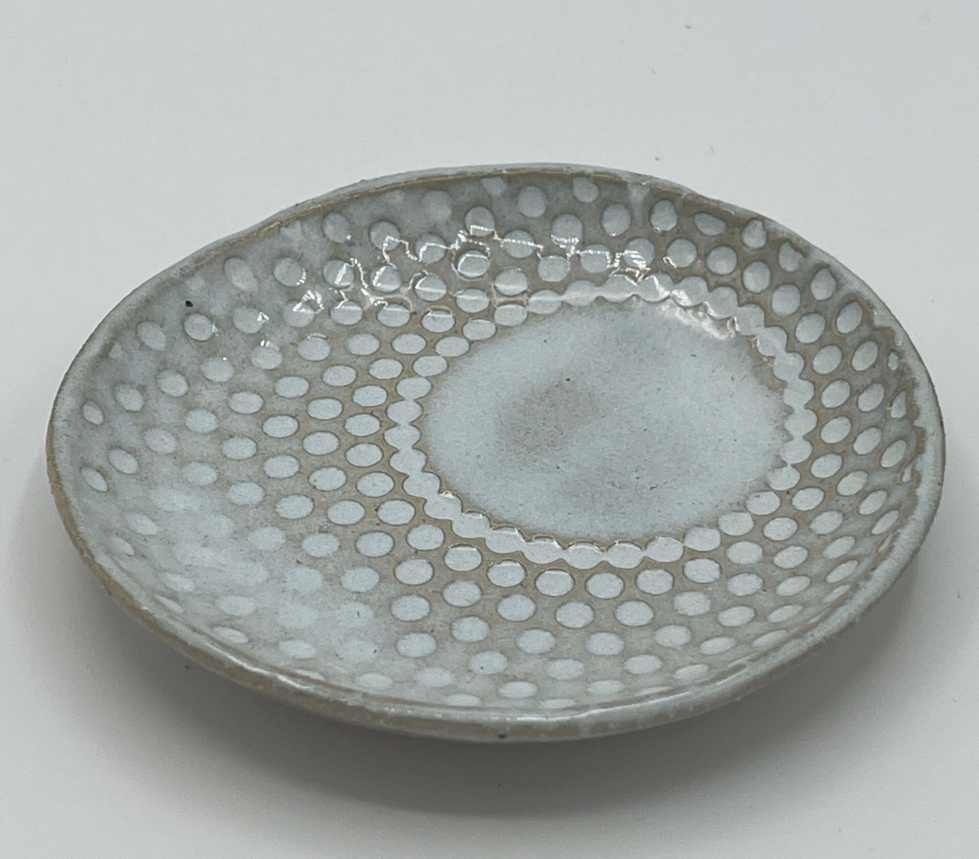 Round Dot Dish by Katy Bradshaw David