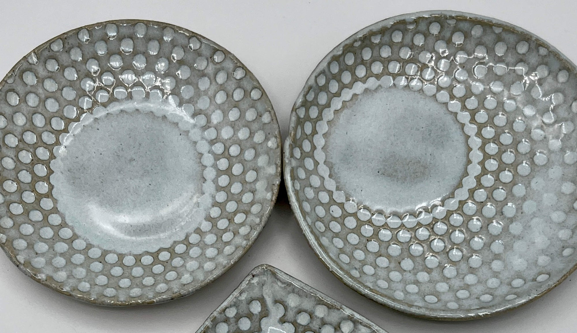 Round Dot Dish by Katy Bradshaw David