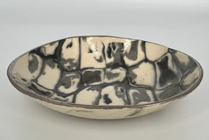 Round Nerikomi Dish by Katy Bradshaw David