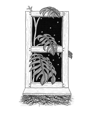 Window Print by Laura Clay + 11"x14"