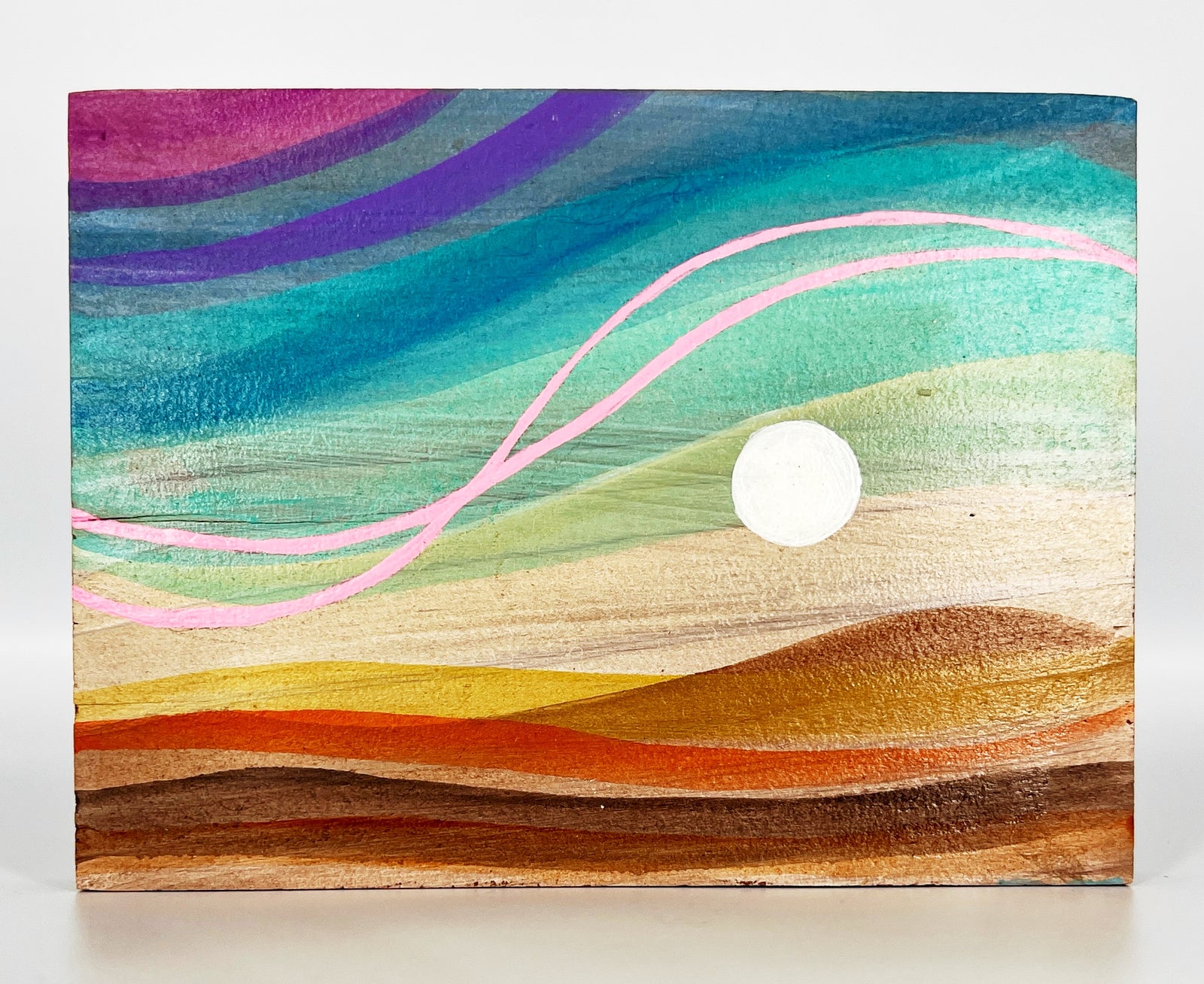 Woven Skies #42 - Original Art by Laura Thomas