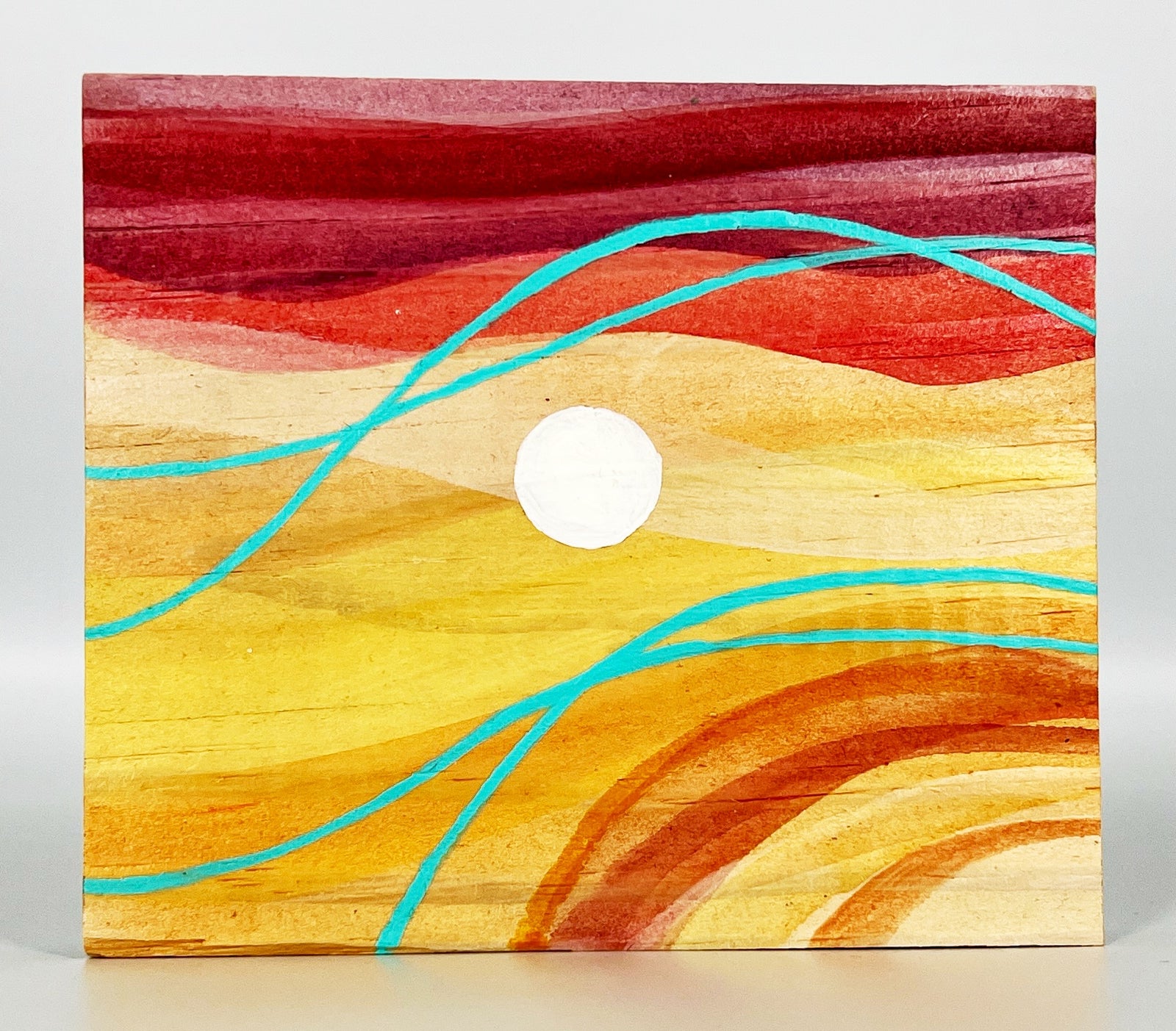 Woven Skies #43 - Original Art by Laura Thomas