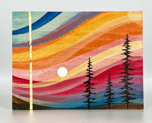 Woven Skies #44 - Original Art by Laura Thomas