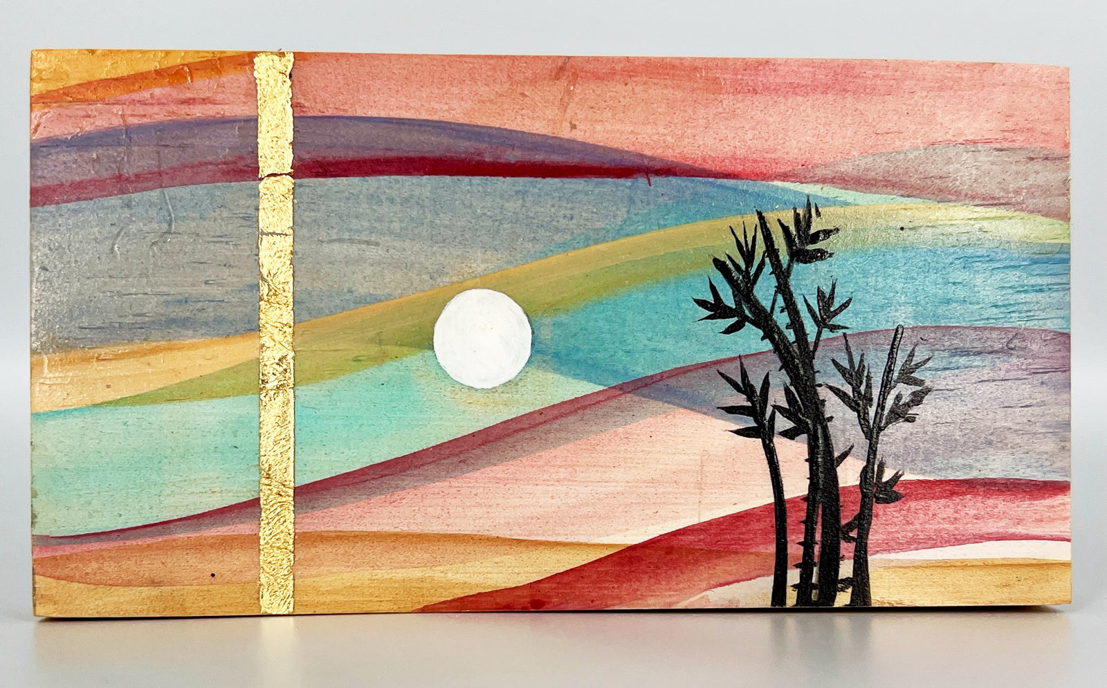 Woven Skies #47 - Original Art by Laura Thomas