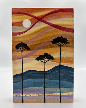 Woven Skies #50 - Original Art by Laura Thomas