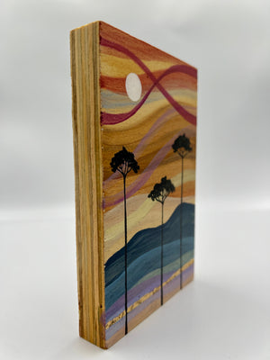 Woven Skies #50 - Original Art by Laura Thomas