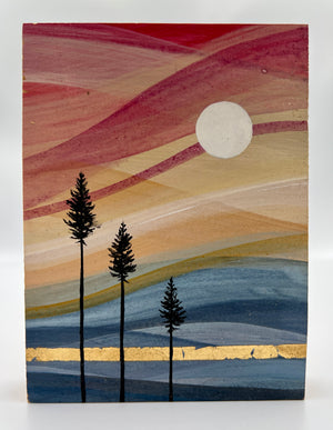 Woven Skies #51 - Original Art by Laura Thomas