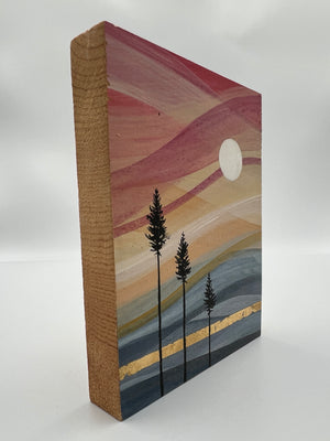 Woven Skies #51 - Original Art by Laura Thomas