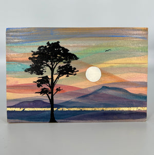 Woven Skies #54 - Original Art by Laura Thomas