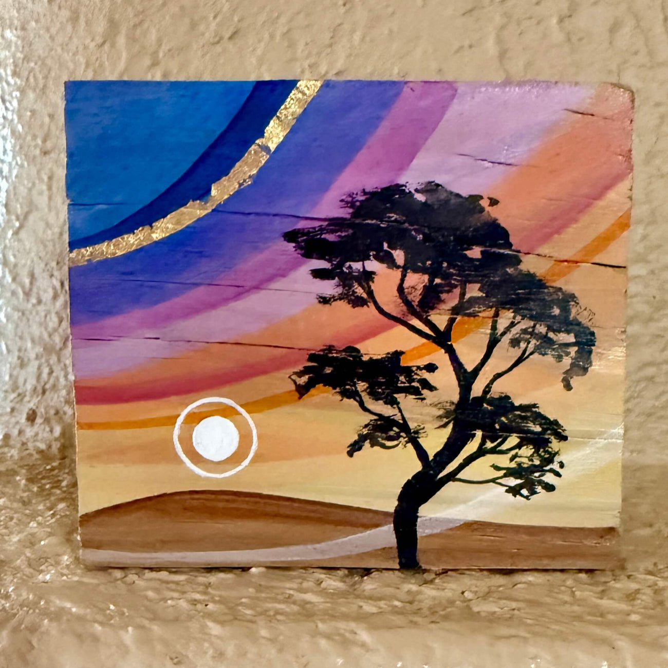 Woven Skies #24 - Original Art by Laura Thomas