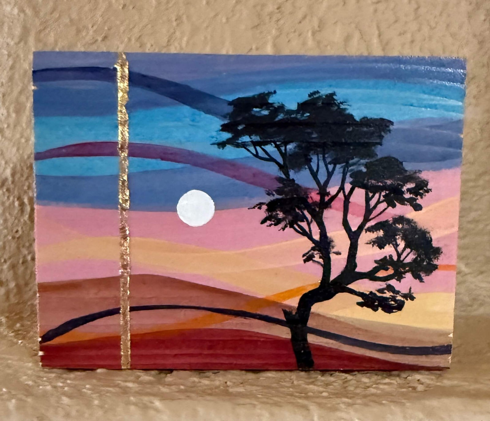 Woven Skies #30 - Original Art by Laura Thomas