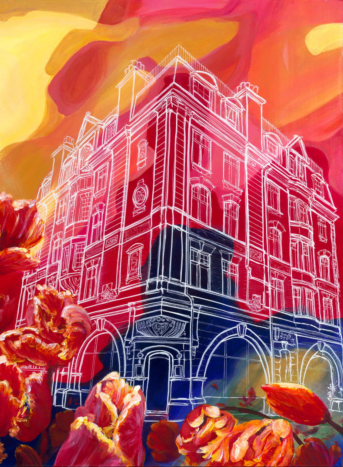 Coming Home Print by Malti B Lee