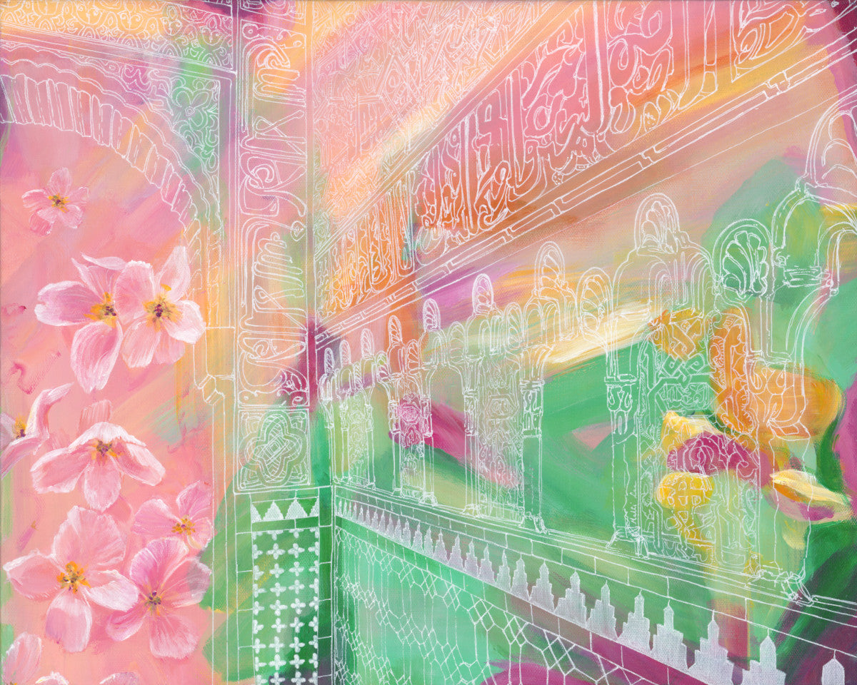 Emerald Sunlight Print by Malti B Lee