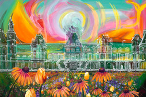 Napoleon's Garden Print by Malti B Lee